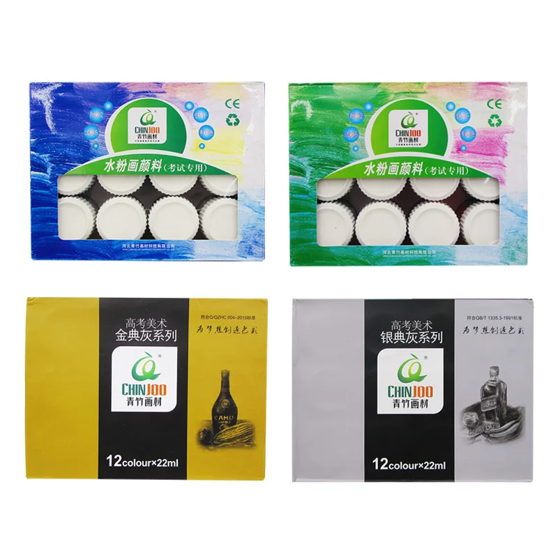 12 Colori 22Ml Gouache Set Di Vernice Di Arte Dipinta A Mano Speciale Pigmento Gouache Vernice Per Gli Artisti Gli Studenti, Non-Tossico Rifornimenti 