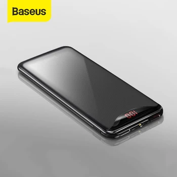 

Baseus Power Bank 10000mAh with Flashlight Portable External Battery USB Thin PowerBank For iPhone11 Pro 7 XS Samsung Xiaomi