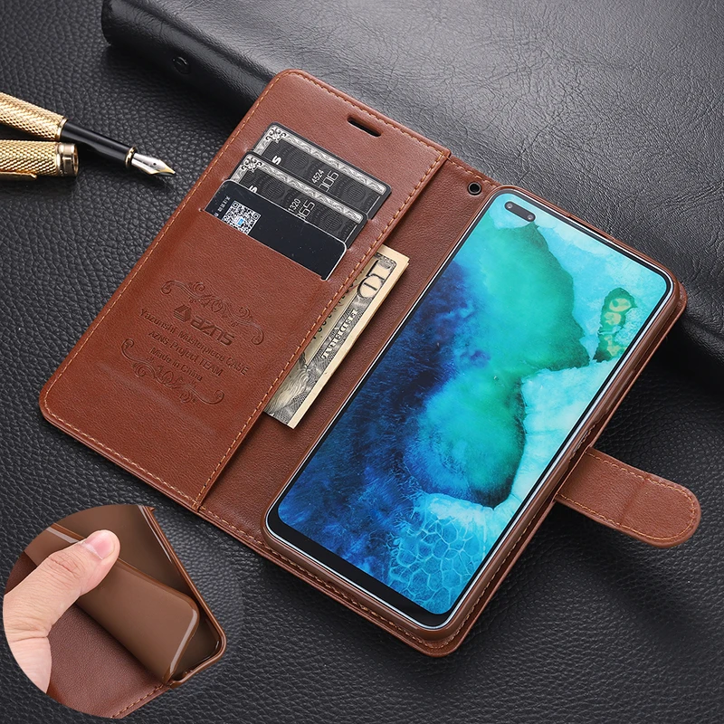Чехол для Huawei Honor V30 Роскошный кошелек из искусственной кожи чехол телефона