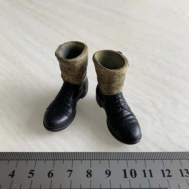 1/6 Scale WWII US Army Military Leggings Boots Model Ranger Soldier Shoes Hollow For 12Inch Male Body Action Figure Toys Doll 2