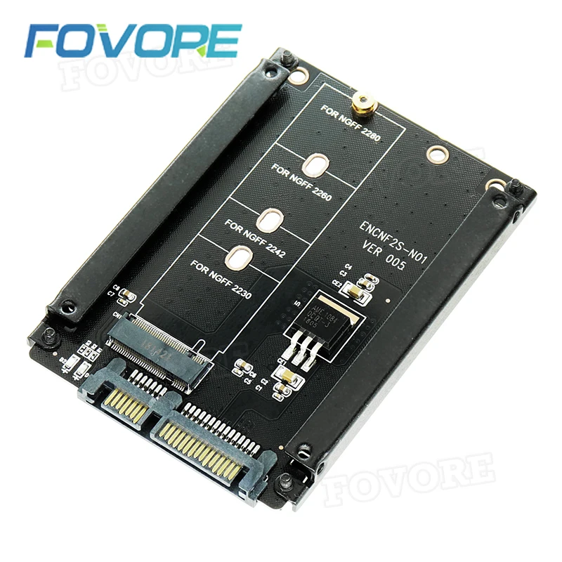 Адаптер M.2 SSD M2 SATA адаптер NGFF key b конвертер в 2 5 6 ГБ/сек. карта разъема питания с