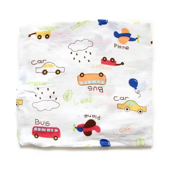 

Baby Swaddles Blankets Bath Gauze Infant Wrap Sleepsack Stroller Cover Play Mat Muslin Newborn Shower Towel T3LA