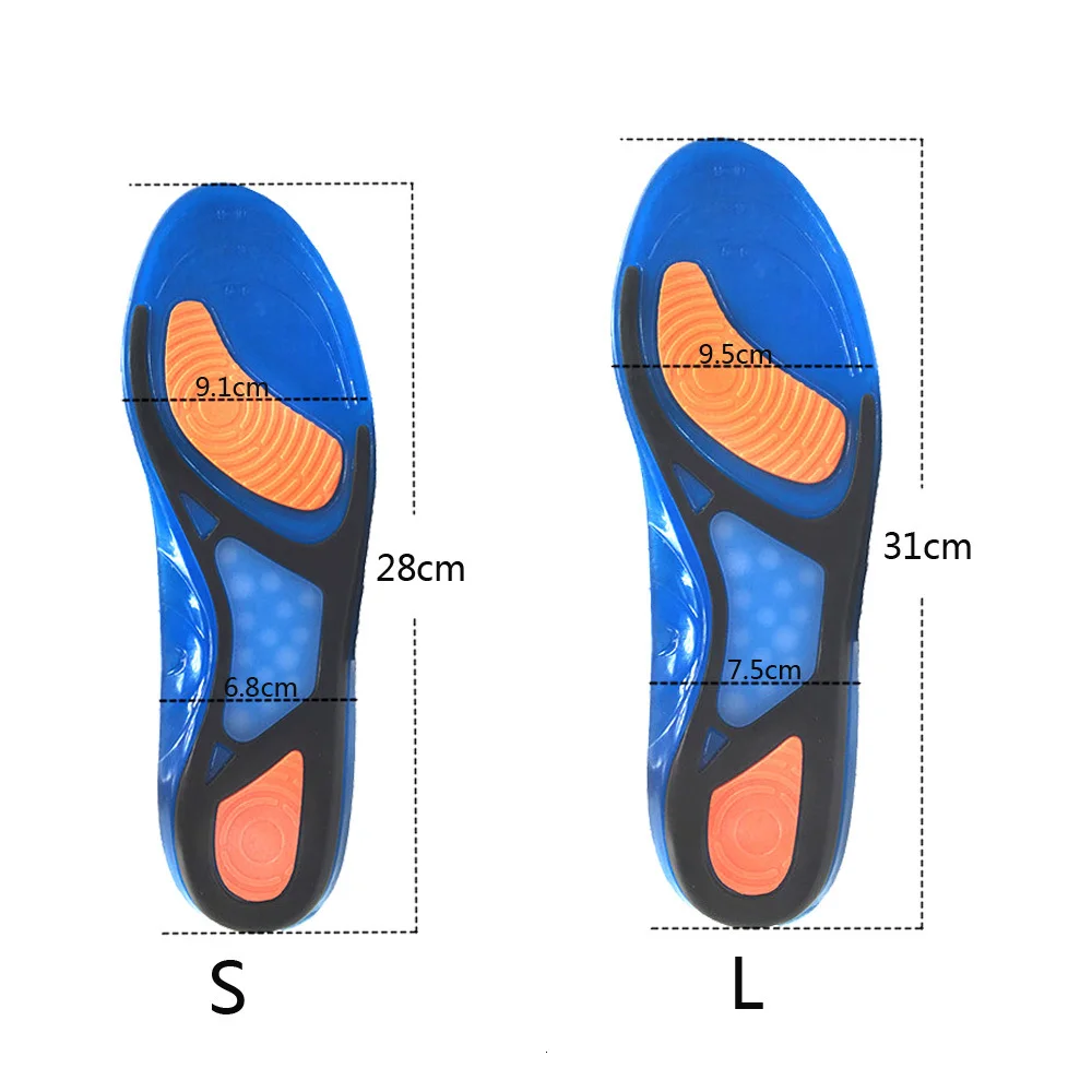 Спортивные стельки KOTLIKOFF, амортизирующие подушечки для бега, спортивная обувь, Дышащие стельки, забота о здоровье ног для мужчин и женщин