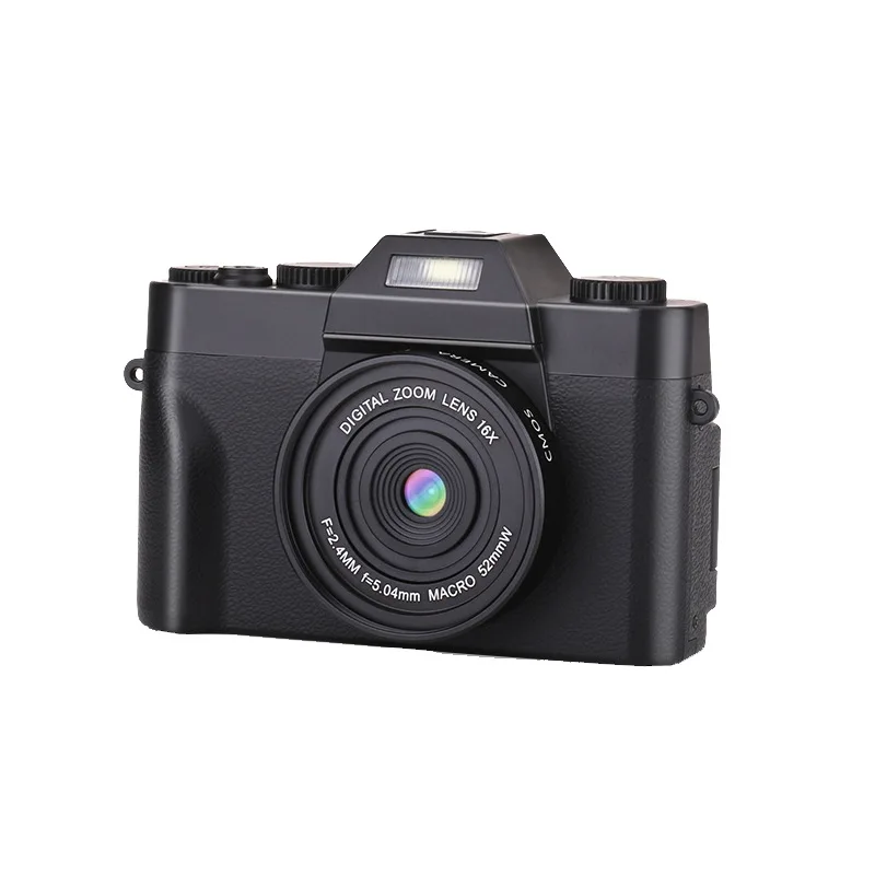Camaras de video digital ELRVIKECS cámara Digital 2021 4K HD 16X, Micro individual Retro con WiFi, cámara Digital profesional, Vlog, lente externa - Imagen 5