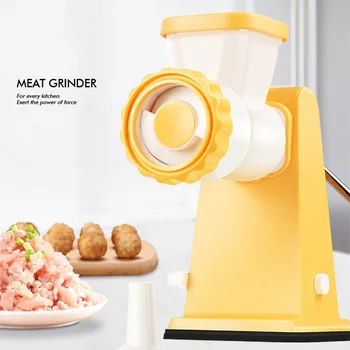 

New Household Manual Meat Grinder Hand Crank Cooking Machine Sausage Machine with Powerful Suction Base Grind Meat Vegetables