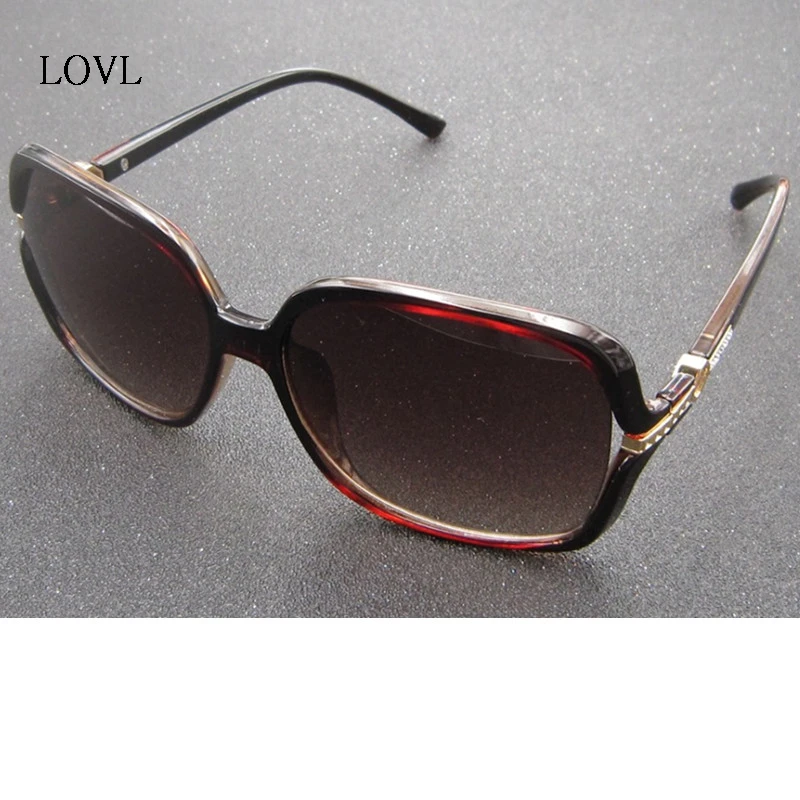 

2019 women sunglasses vintage blue clear glasses Classic Oversized ladies sunglasses UV400 oculos de sol L1154
