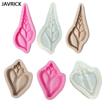 

Conch Shell Resin Pendant Silicone Molds Seashell Chocolate Candy Fondant Mini Soap Crayon Resin Mould Art Craft Tools