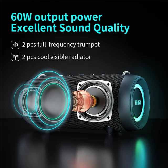 Mifa A90 Bluetooth Speaker Electronics