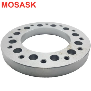 

MOSASK JSA01006 5 6 8 10 Inch Boring Cutting-off Holders Internal Hole Machining Arbor CNC Lathe Flange Adapter Plates