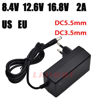 

AC 100-240V DC 8.4V 12.6V 16.8V 2A adapter power supply 8.4 V 12.6 V 16.8 V 2000mA Universal charger for 18650 lithium battery