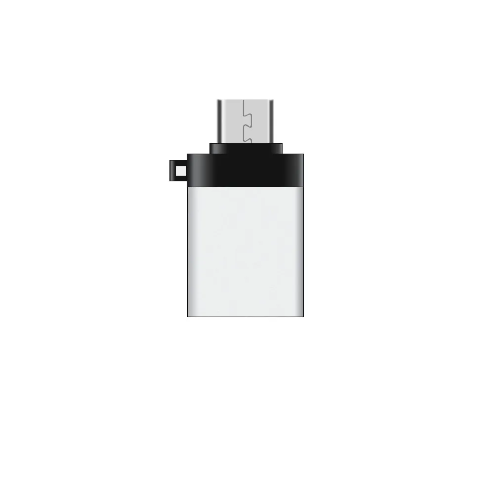 Микро USB к USB мини-адаптер OTG конвертер для samsung huawei zte Xiaomi lenovo LG Android
