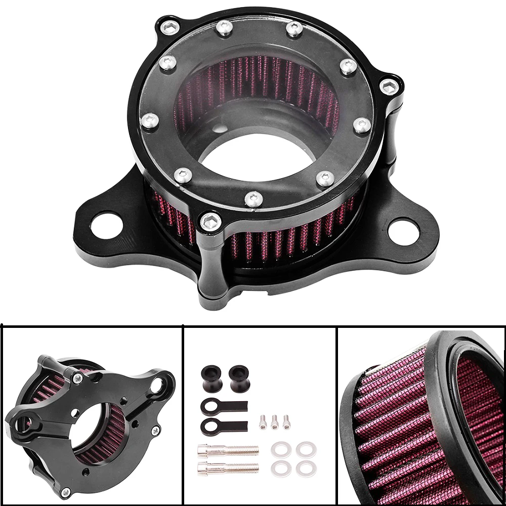 Motorcycle Air Cleaner Intake Filter For Harley Sportster XL883 XL1200 1988-2020 48 72 | Автомобили и мотоциклы