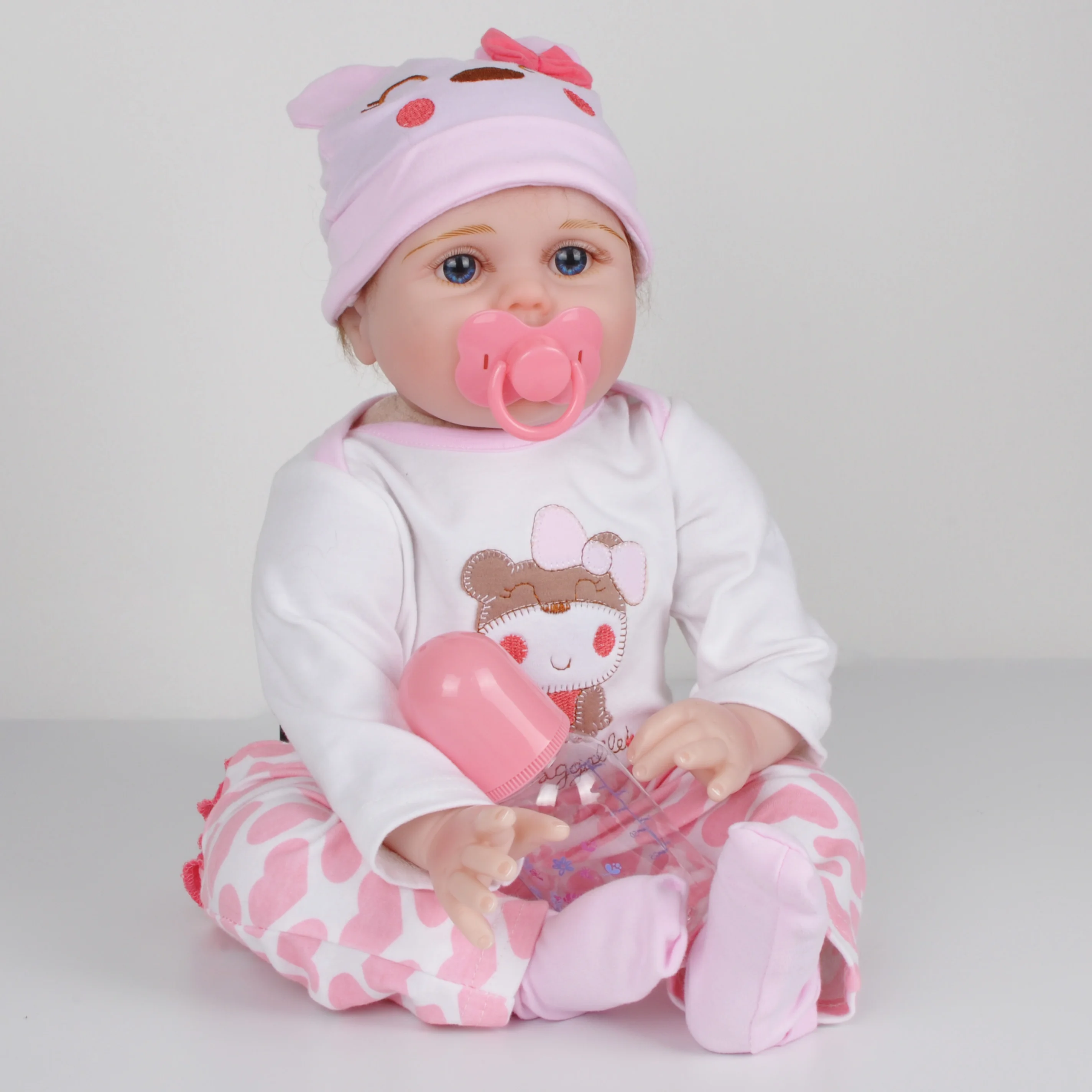40 см силиконовая кукла реборн Bebe 16 дюймов Реалистичная настоящая мохеровая Menino