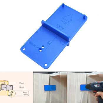 

35/40mm Hole Locator Cabinets Woodworking Tools Door Woodworking Punch Hinge Drill Hole Opener Drill Bit Guide Drill Hole Tools