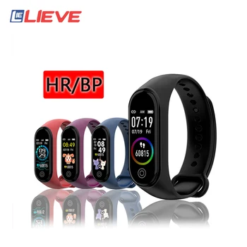 

M4 Plus Smart Watch Waterproof Sports Watch for Women Men Real Heart Rate Monitor Blood Pressure Fitness Tracker Smart Wristband