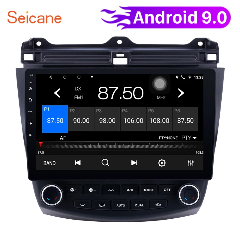 Seicane Android 9,0 2Din " стерео для Honda Accord 7 2003 2004 2005 2006 2007 головное устройство gps плеер SWC камера заднего вида