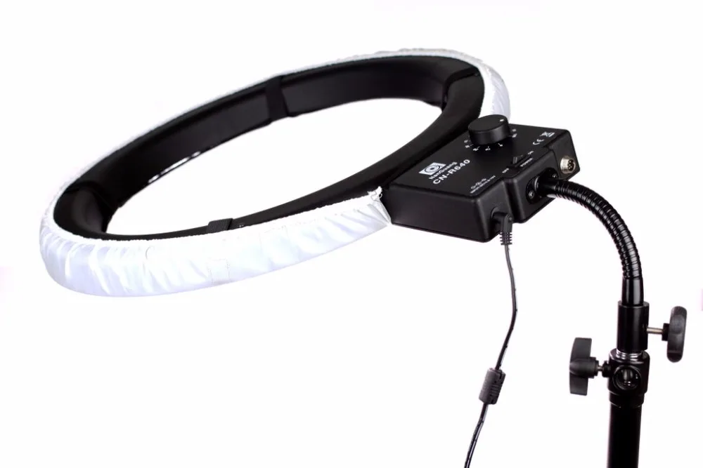 Nanguang LED Ring Light CN-R640 LED Ring Light CRI 95 5600K for Photography Video Makeup Beauty Selfie Lighting