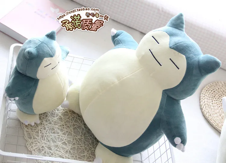 Аниме плюшевые подушки Покемон Snorlax Двусторонняя Подушка косплей мультфильм взрослых детей унисекс Подушка подарок
