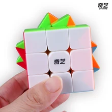 QiYi Warrior S 3x3x3 магический скоростной куб без наклеек, кубики-головоломки, развивающие игрушки для детей
