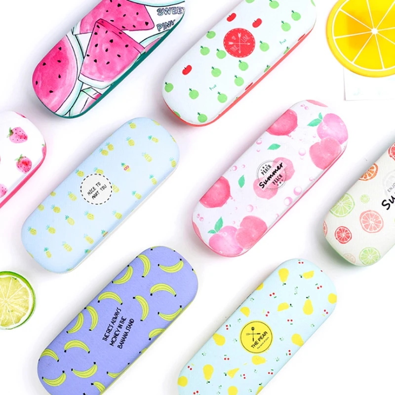 Protable Fruit Sunglasses Hard Eye Glasses Case Eyewear Protector Box Pouch Bag NEW