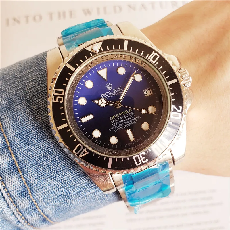 

2020 new Rolex- high-end fashion three-needle simple automatic movement watch AAA men and women casual watch watch gift 1527