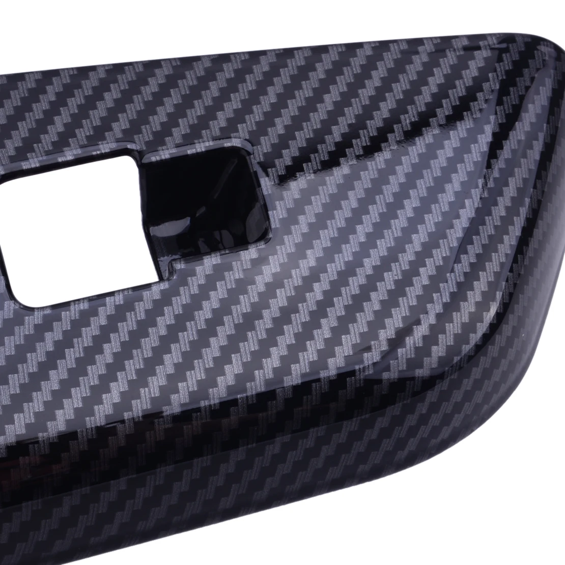 1Set Carbon Fiber Style Window Lift Switch Panel Cover Trim Moulding Fit For Honda CRV 2012 2013 2014 2015 2016