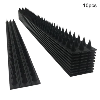 

10pcs Fencing Trichite Practical Fence Wall Spikes Intruder Repellent Home Burglar Anti Climb Garden Security Anti Bird Thorn