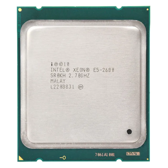 Intel Xeon E5 2680 E5-2680 Processor 2.7GHz 20M Cache 8 GT/s LGA 2011 CPU  Suitable X79 motherboard - AliExpress