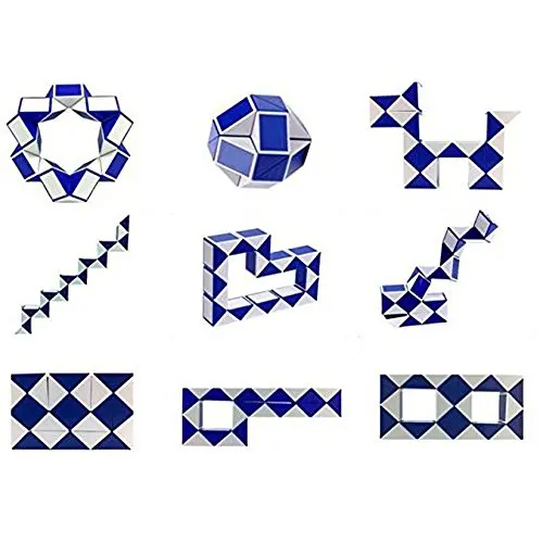 

2019 Limited Oyuncak Fidget Toys Balls Kã¼p Shengshou Magic Ruler 24 And Segment Snake Puzzle Toy Children Kids Gift Toys For