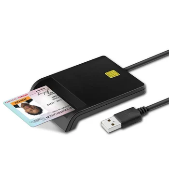

Universal USB Smart Card Reader Common Access CAC For Windows For Mac OS