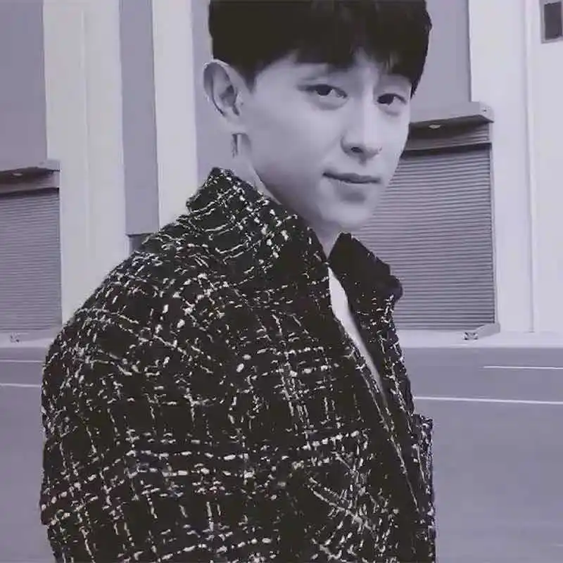 19 сезон CL клетчатая ткань Yang mi Стиль Знаменитостей Свободное пальто Deng Lun клетчатое пальто свободного кроя Reba Custo mi zable