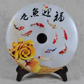 

18cm Afghan jade safety clasp and his Bi ornament living room porch wine cabinet home wine rack home decoration