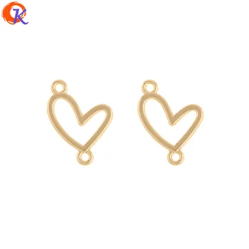 

Cordial Design 200Pcs 13*17MM Jewelry Accessories/Earring Findings/Hand Made/Heart Shape/DIY Earrings Connectors/Jewelry Making