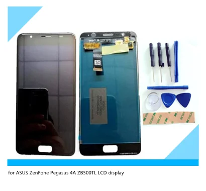 M& Sen для 5," asus ZenFone Peg asus 4A ZB500TL ЖК-экран+ сенсорная панель дигитайзер белый/черный