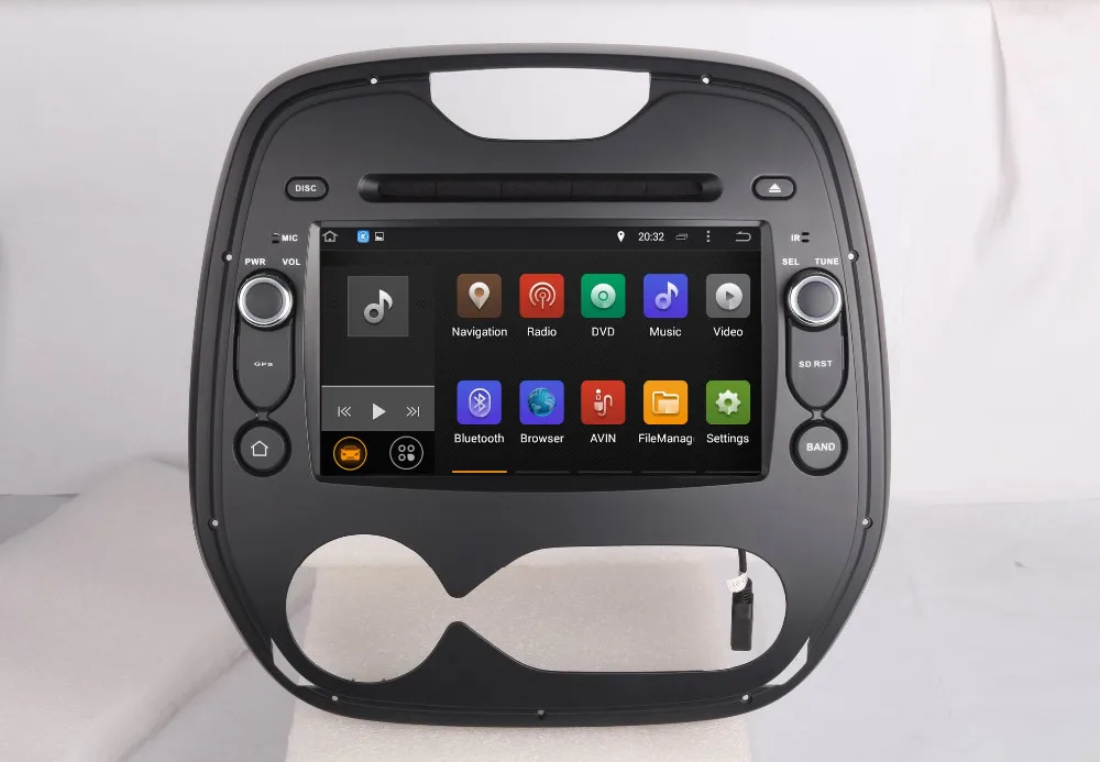 8 ''Android 9 0 octa core автомобильный DVD плеер GPS навигация Авторадио для Renault Captur CLIO