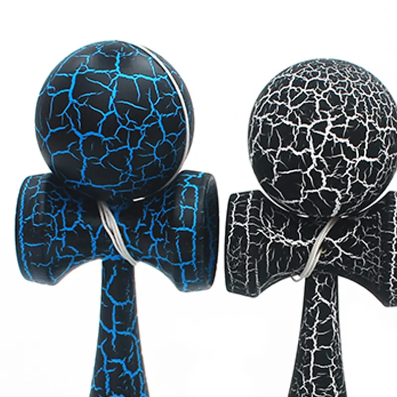 wonderful  Wooden Toy Outdoor Sports Kendama Toy Ball Children and Adults Outdoor Ball Sports Crack Beech Wood