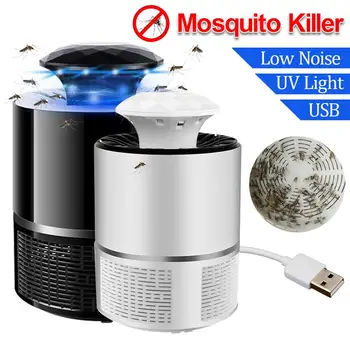 

5W USB Mosquito Killer Lamp LED Insect Killer Lamp UV Light Anti Fly Bug Zapper Trap Lamp Pest Control Car Pest Repellents