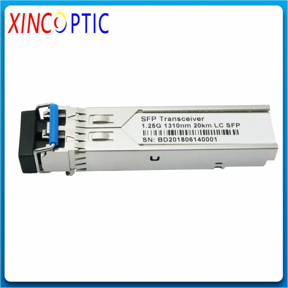 1 25 г 1310 нм 2 км LC SFP модуль мм двойное волокно DDM волоконно-оптический трансивер