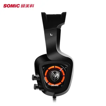 

SOMIC G910 Virbration Gaming Headphones with Microphone USB Wired Headphone 7.1 Surround Sound Gamer PC Headset