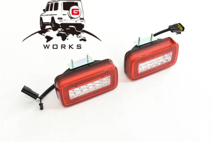 rear bumper LED W463 (13)