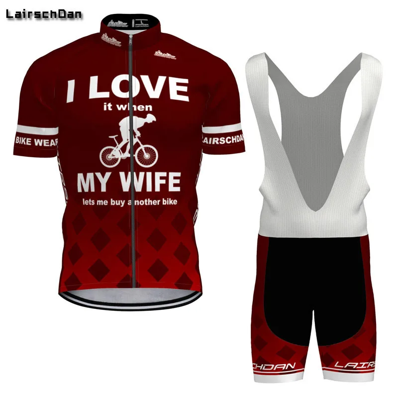 2021 Mens Cycling Jersey Bib Shorts Set Team Bike Short Sleeve Sports Uniform 