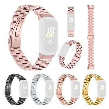 

Metal Replacement Wristband Watch Band Stainless Steel Watch Strap For Samsung Galaxy Fit SM-R370 Smart Bracelet