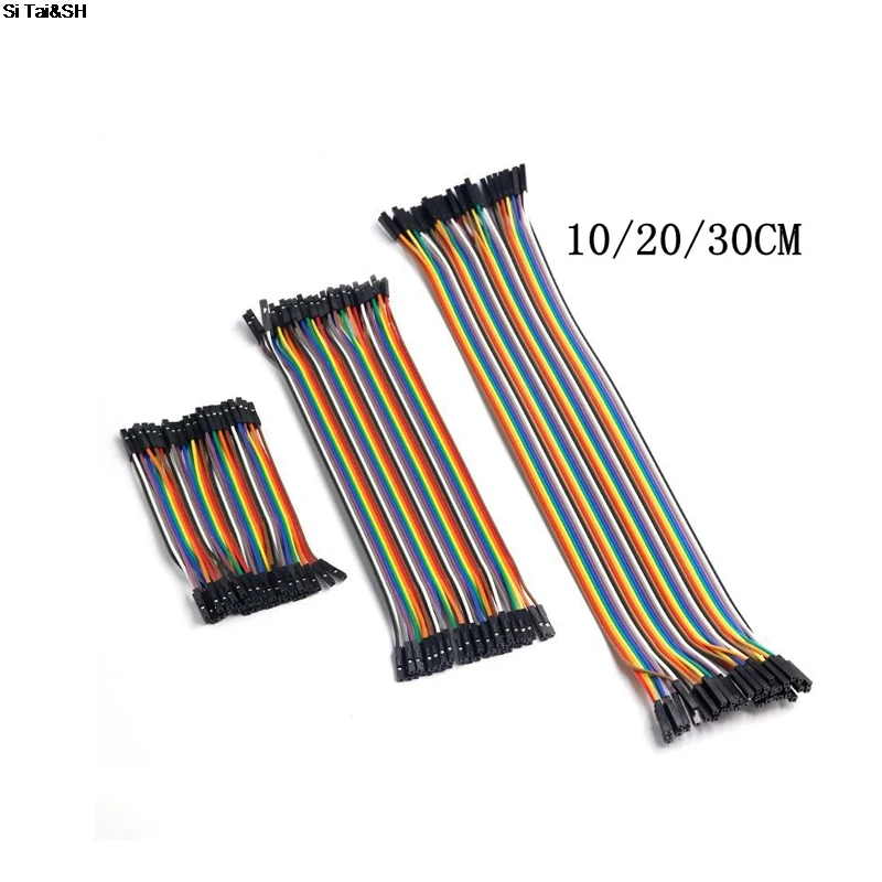 

Dupont Line 10cm/20CM/30CM Male to Male+Female to Male + Female to Female Jumper Wire Dupont Cable for arduino DIY KIT