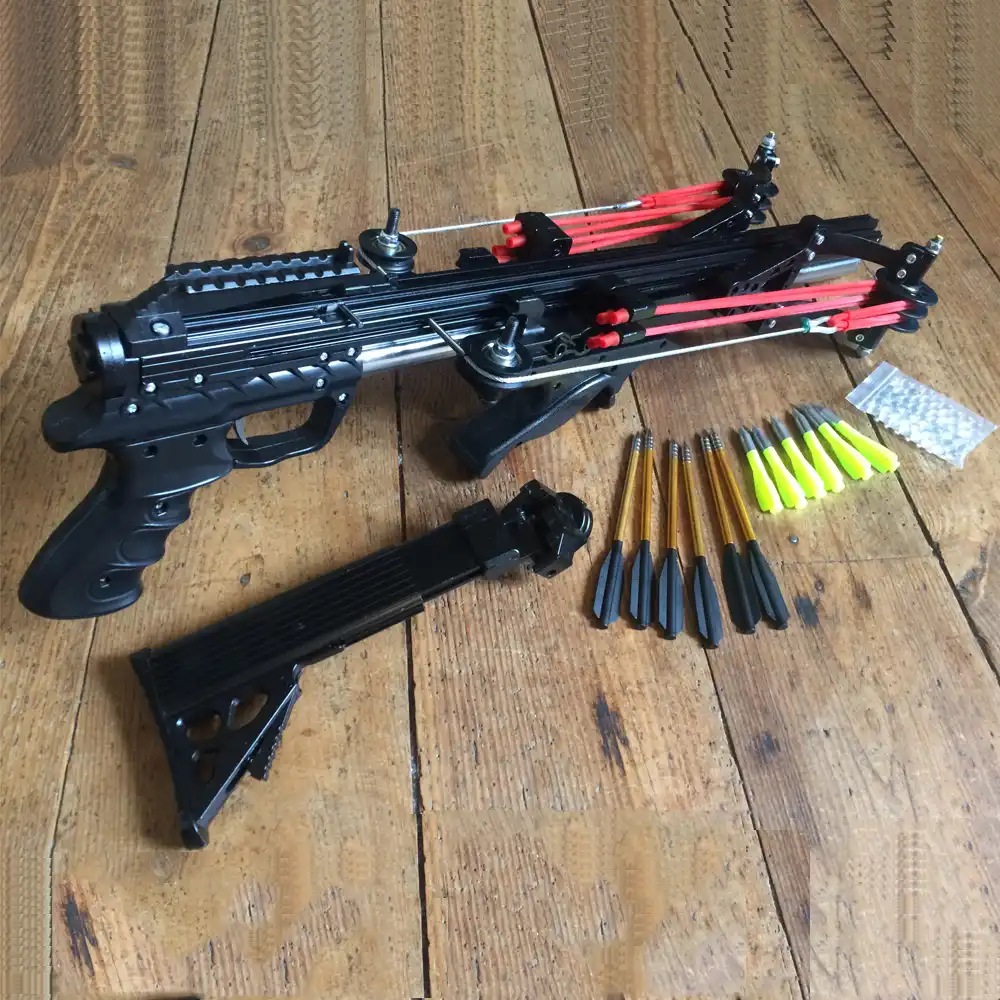 Neptune 13 Powerful Slingshot Hunting Catapult Continuous Shooting 40