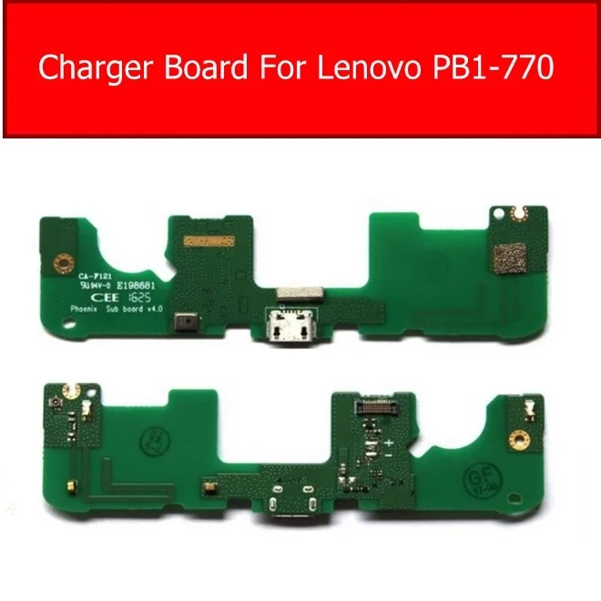 Usb зарядное устройство Порт Разъем для lenovo PB1-770N 770 М Питание Usb плата с зарядным портом гибкий ленточный кабель запасные части