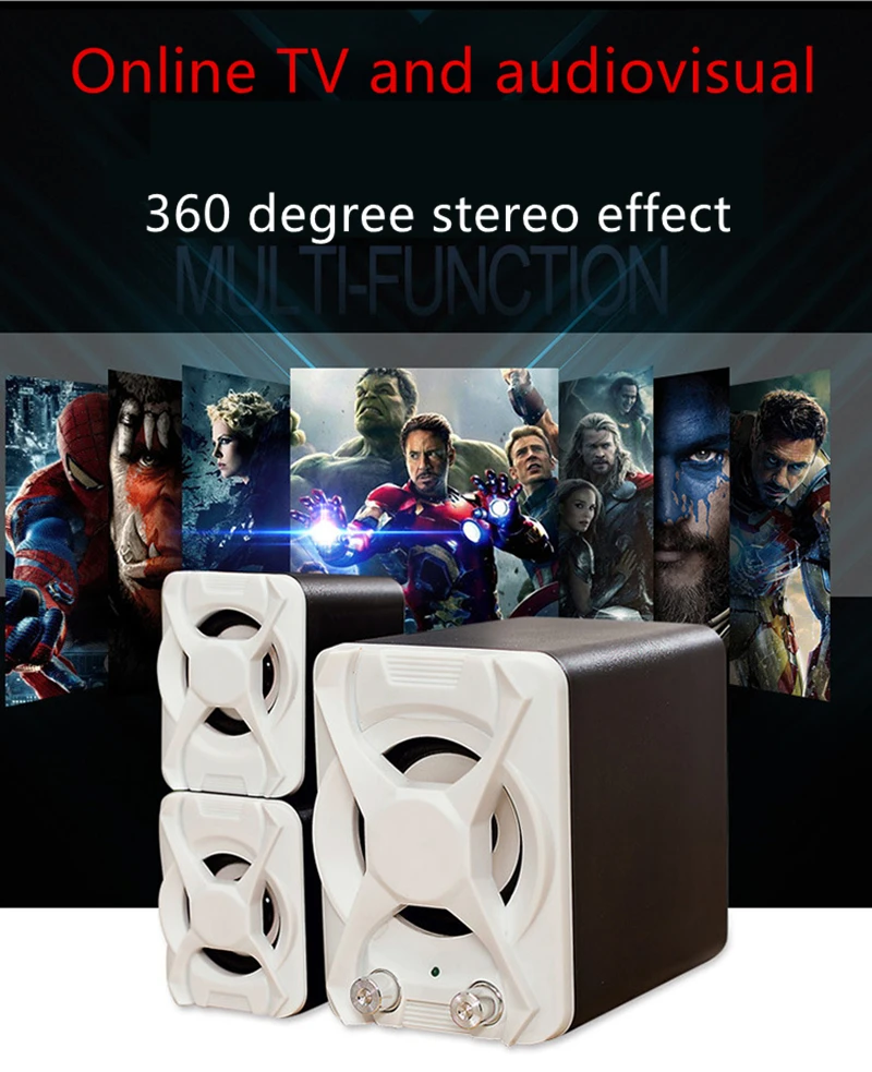 Мобильный телефон Bluetooth Портативный Комбинированный динамик 3D стерео сабвуфер