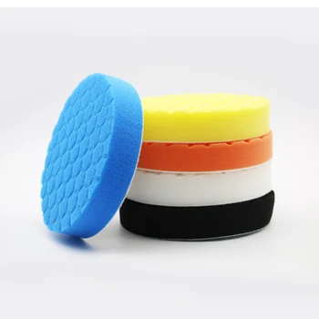 

5Pcs 3/5/6/7 Inch Car Buffing Sponge Polishing Pad Kit Waxing Car Auto Polisher Use General Car Paint
