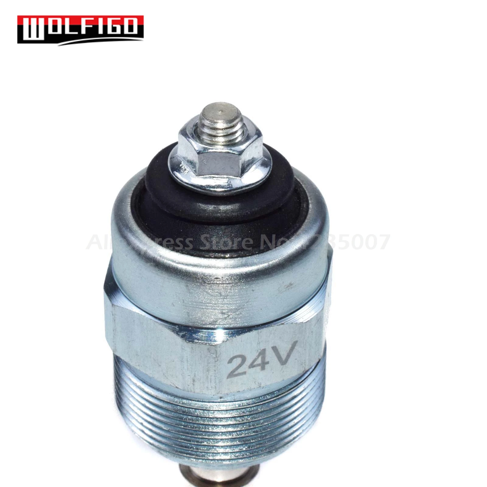 WOLFIGO Соленоидный клапан для Cummins топливный насос 24 В 0330001016,096030-0080,096030-0170,146650-0820,146650-1320
