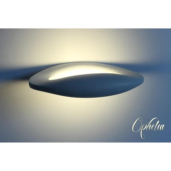 

V-TAC LD9811N wall sconce Led wall Ophelia 10W 4000K white oval Design modern white casing SKU-8308