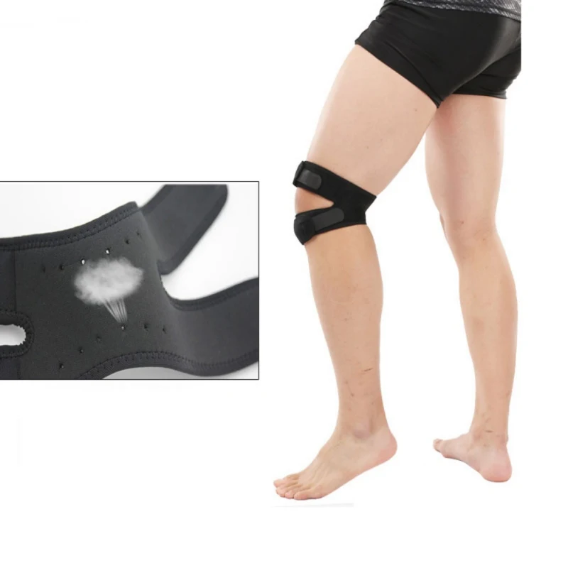 ArrivalAdjustable Kness support Guard защита коленной чашечки наколенники Баскетбол Открытый Велоспорт скалолазание тренажерный зал тренировка наколенники P